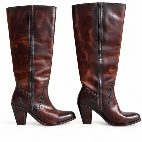 Frye damen lederstiefel - frye, gr.