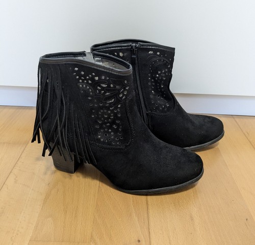 Stiefeletten schwarz ankle - stiefeletten,