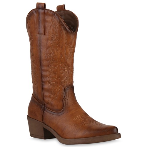 Van hill damen cowboystiefel - hill,