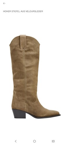 Zara stiefel boots western - zara,