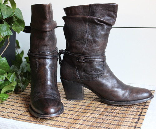 Ykx echtleder stiefelette - echtleder,