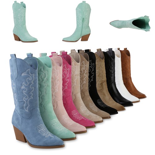 Van hill damen cowboystiefel - van,
