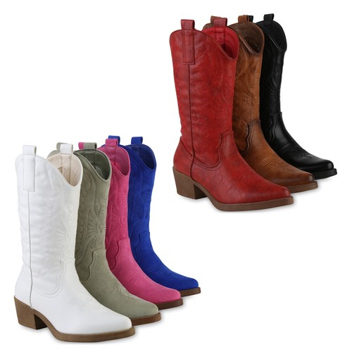 Van hill damen cowboystiefel - hill,