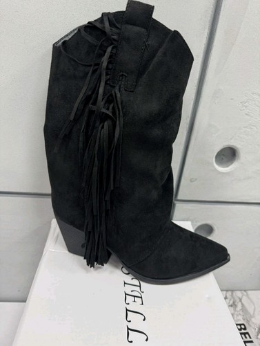 Moderne damen stiefel fransen - moderne,